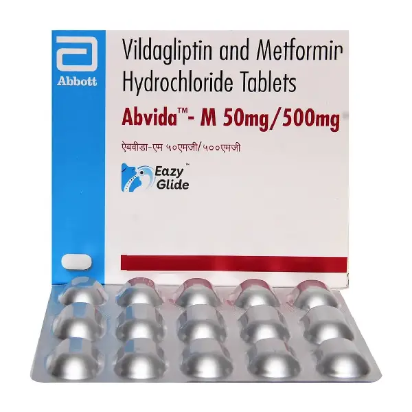 Abvida-M 50/500 Eazy Glide Tablet SR